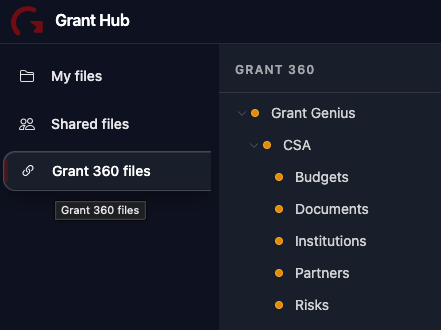 Deep Grant 360 integration