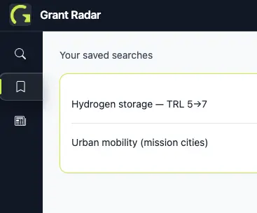 Saved searches and alerts